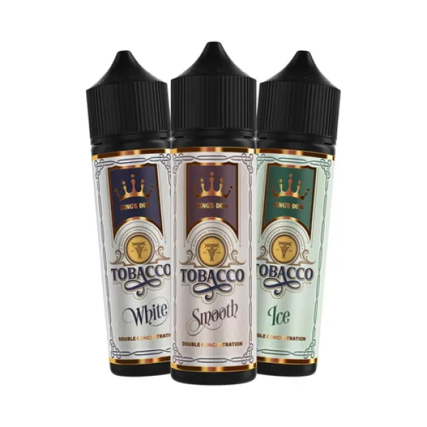 KING'S DEW TOBACCO E-LIQUID DO KRÓTKICH NAPEŁNIEŃ